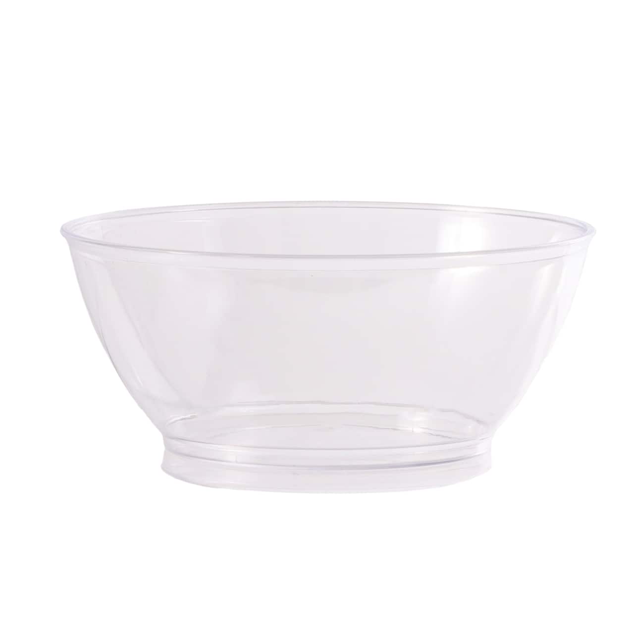 12 Packs: 20 ct. (240 total) 5.5oz. Clear Plastic Bowls by Celebrate It™